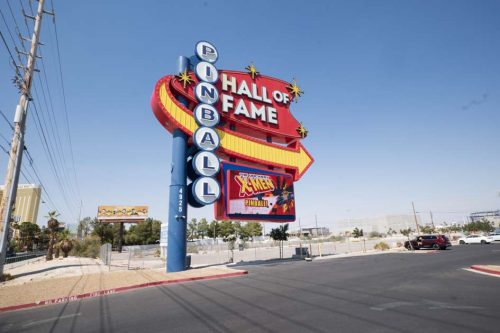 Las Vegas Pinball Sign Hall of Fame